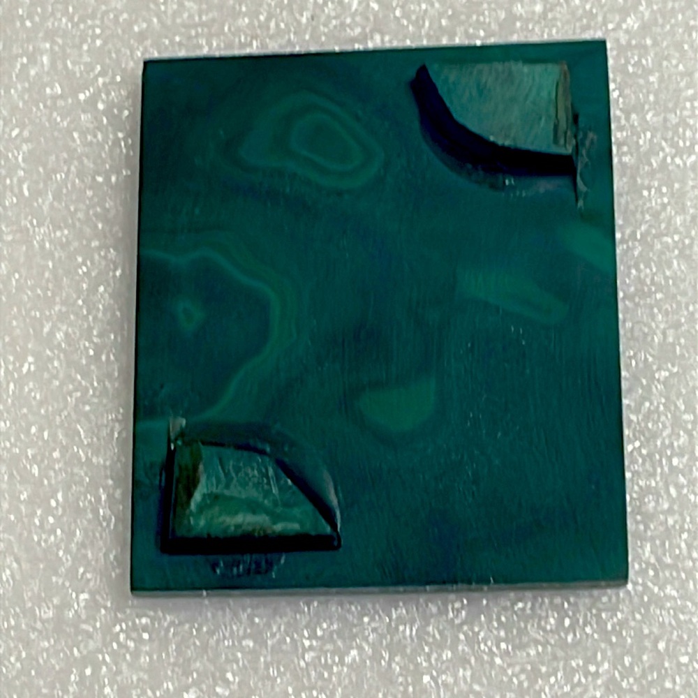 Rectangle Malachite Riser - Picture 3 of 5